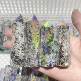 Aura Yooperlite Point Tower Wholesale Clearance - Wholesale Crystals