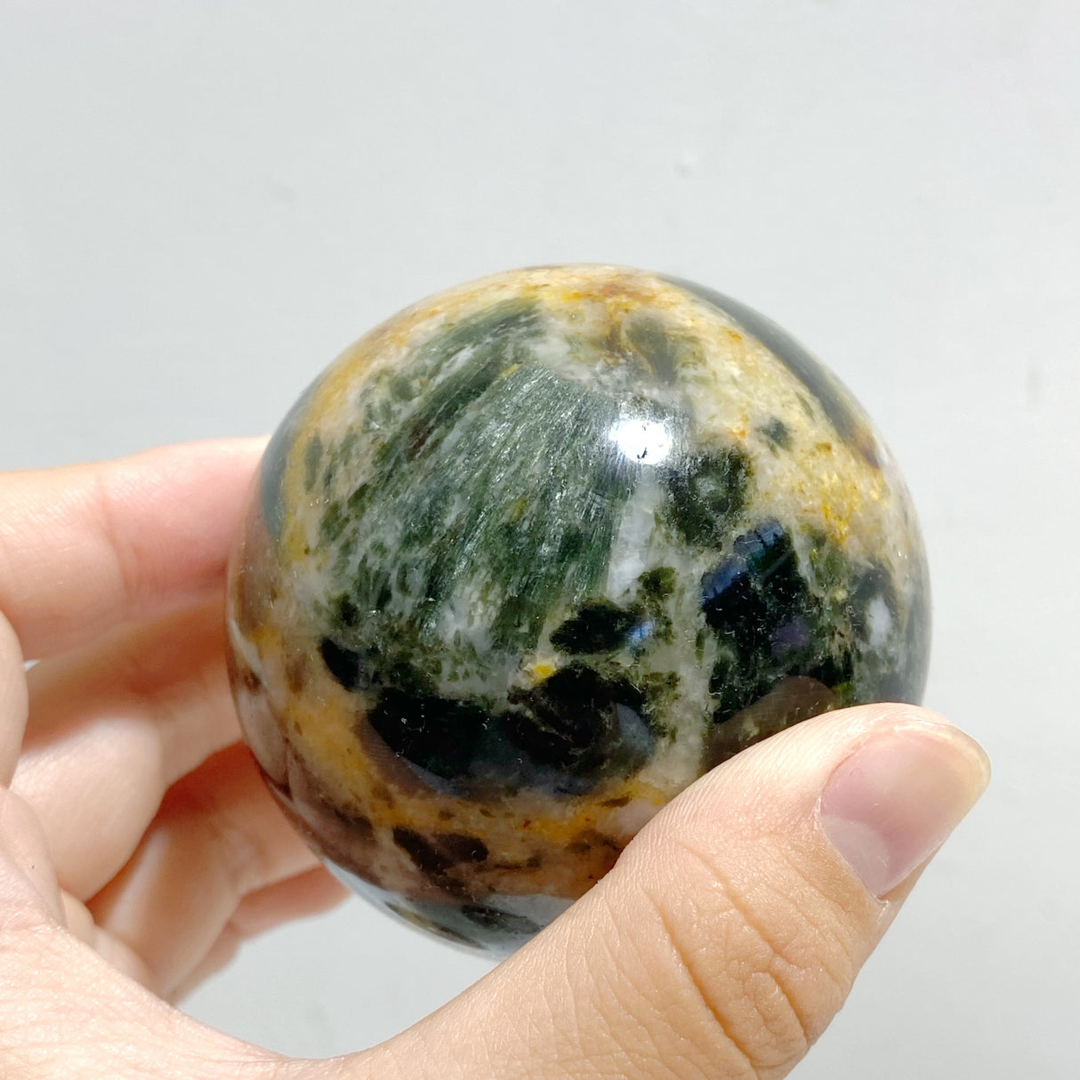 12 Pieces Seraphinite Spheres