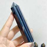 20 Pieces Fat Blue Tiger Eye Tower Points