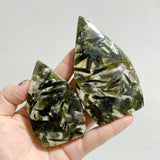 Green Mica Mixed Quartz Arrow Head Shape Wholesale