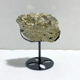 Natural Pyrite Mineral Specimen With Stand #A1