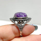 Beautiful 49 Pieces Charoite Different Styles Ring 1 - Wholesale Crystals