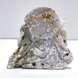 Beautiful 8th Vein Ocean Jasper Ganesha Carving - Wholesale Crystals