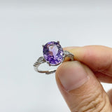 Beautiful Amethyst Cut Faceted Ring Wholesale - Wholesale Crystals