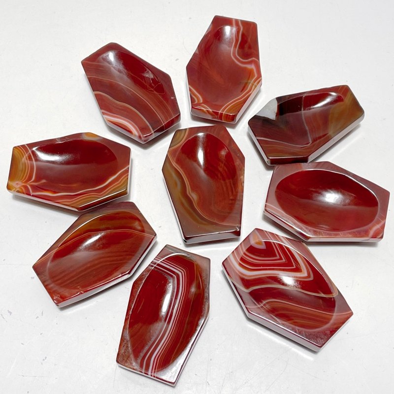 Beautiful Carnelian Bowl Coffin Wholesale - Wholesale Crystals