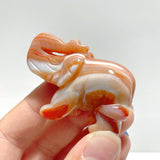 Beautiful Carnelian Elephant Carving Wholesale - Wholesale Crystals