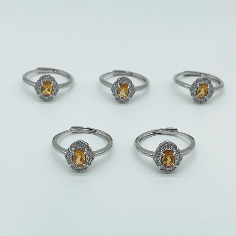 Beautiful Citrine Cut Faceted Ring Wholesale - Wholesale Crystals