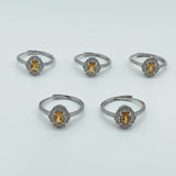 Beautiful Citrine Cut Faceted Ring Wholesale - Wholesale Crystals