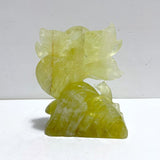 Beautiful Citrine Nine - tailed Fox Carving - Wholesale Crystals