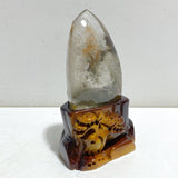 Beautiful Garden Quartz With Stand - Wholesale Crystals