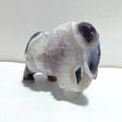 Beautiful Geode Agate Druzy Elephant Animal Carving A02 - Wholesale Crystals