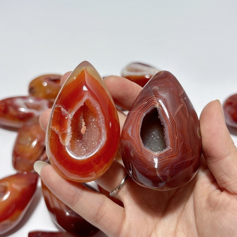 Beautiful Geode Druzy Carnelian Wholesale - Wholesale Crystals