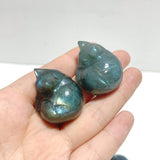 Beautiful Labradorite Sleeping Cat Carving Wholesale - Wholesale Crystals