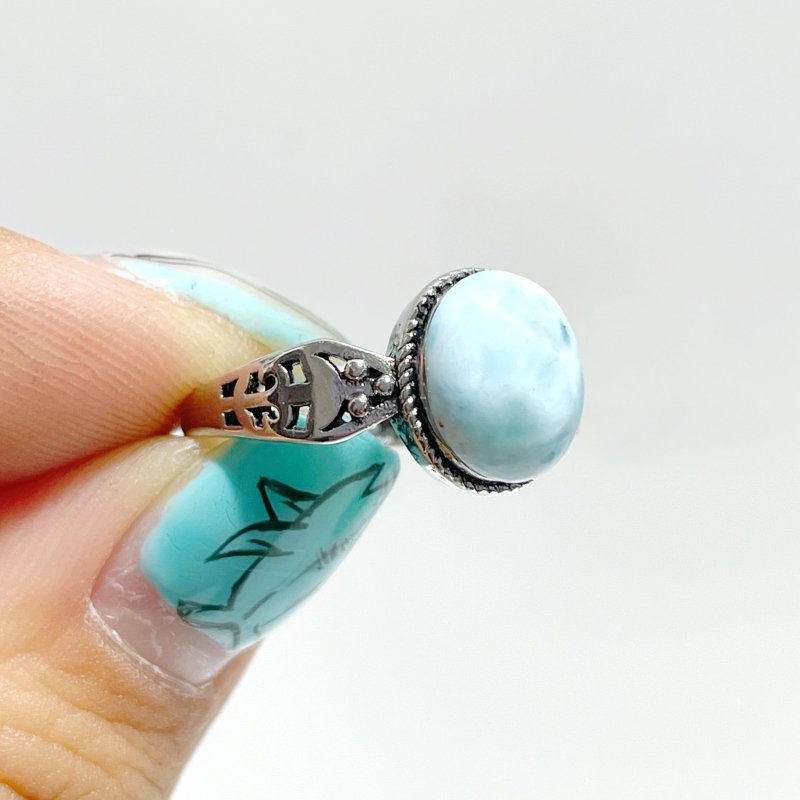 Beautiful Larimar Ring Wholesale Clearance - Wholesale Crystals