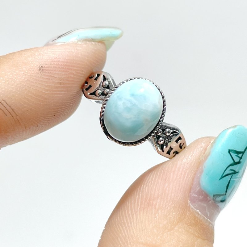 Beautiful Larimar Ring Wholesale Clearance - Wholesale Crystals