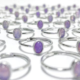 Beautiful Lavender Quartz Scorolite Ring Wholesale - Wholesale Crystals