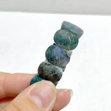 Beautiful Moss Agate Cut Faceted Bracelet Wholesale - Wholesale Crystals