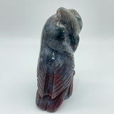 Beautiful Ocean Jasper Owl Carving - Wholesale Crystals