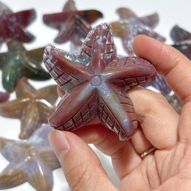 Beautiful Ocean Jasper Starfish Wholesale - Wholesale Crystals