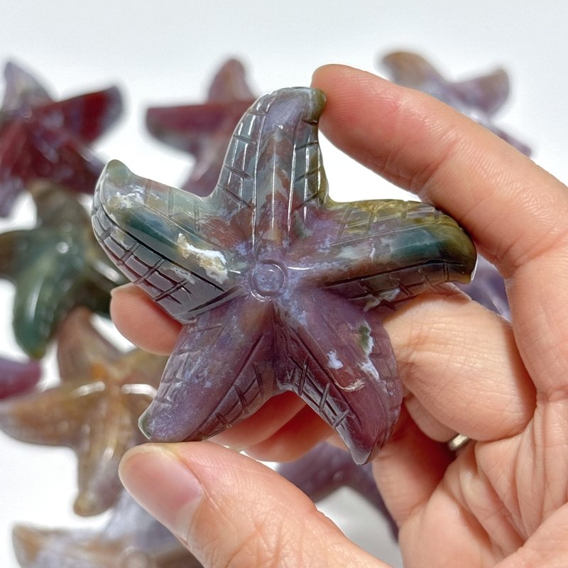 Beautiful Ocean Jasper Starfish Wholesale - Wholesale Crystals