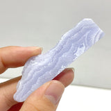 Beautiful Patterns Blue Lace Agate Free Form Mixed Size Wholesale - Wholesale Crystals