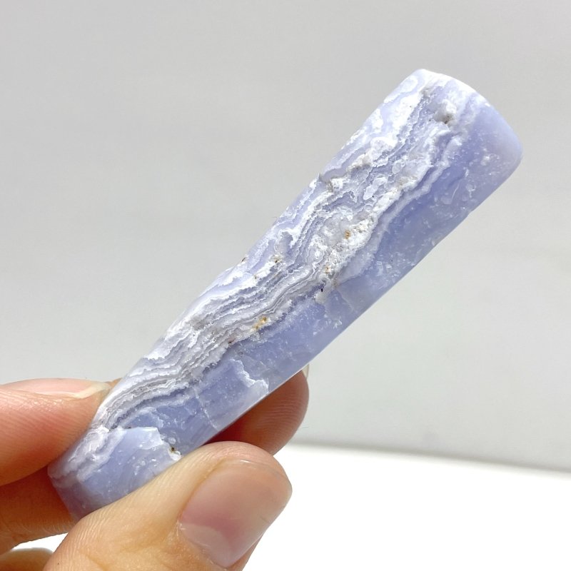 Beautiful Patterns Blue Lace Agate Free Form Mixed Size Wholesale - Wholesale Crystals