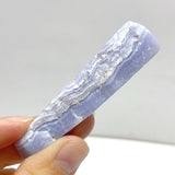 Beautiful Patterns Blue Lace Agate Free Form Mixed Size Wholesale - Wholesale Crystals