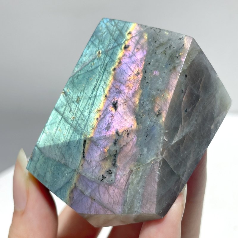 Beautiful Purple Yellow Labradorite Free Form Wholesale - Wholesale Crystals