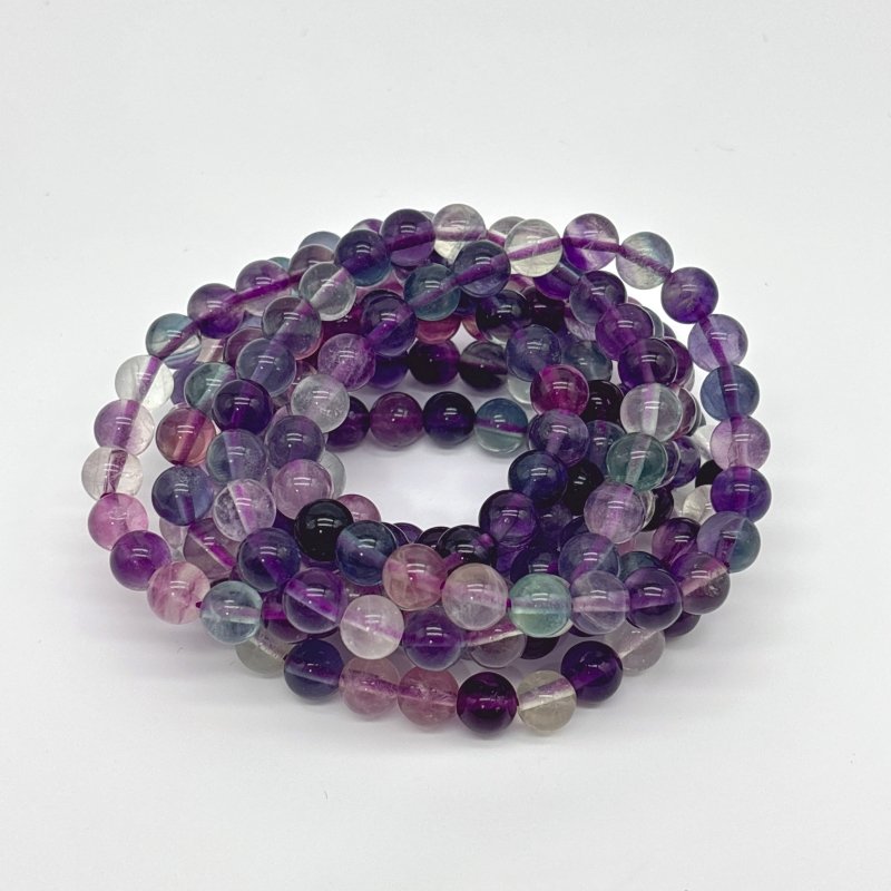 Beautiful Rainbow Fluorite Bracelet Wholesale - Wholesale Crystals