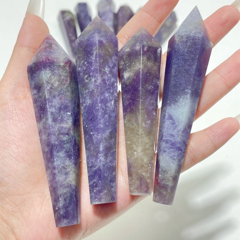 Beautiful Small Unicorn Stone Point Magic Wand Scepter Wholesale - Wholesale Crystals