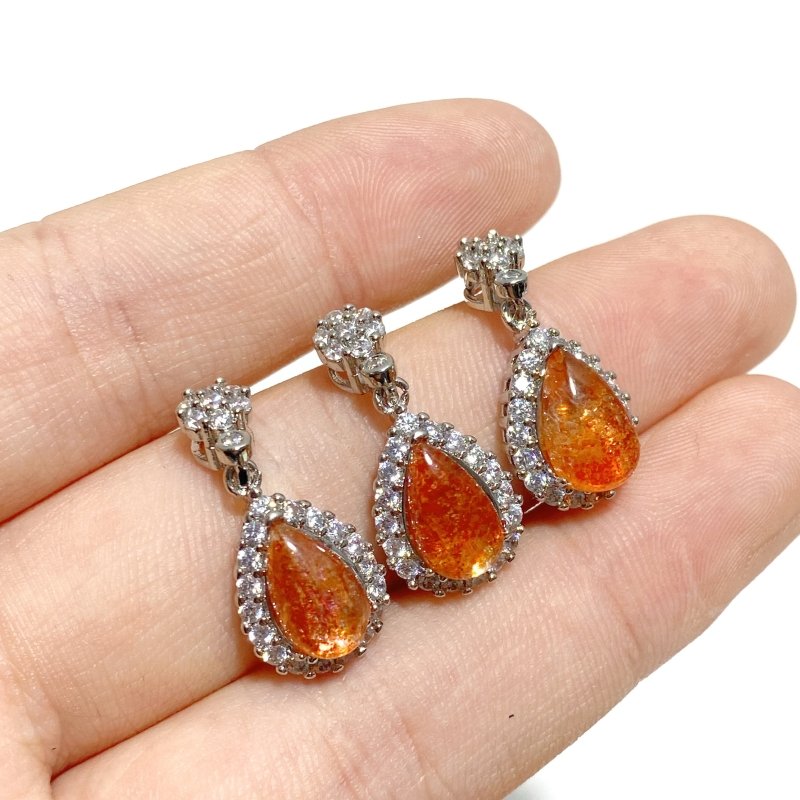 Beautiful Sunstone Teardrop Pendants Wholesale - Wholesale Crystals