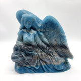 Beautiful Trolleite Angel Girl Carving -Wholesale Crystals