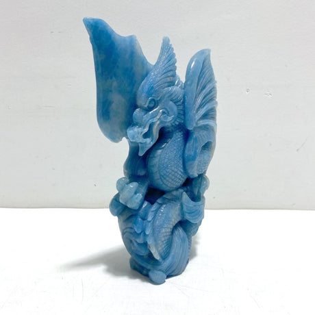 Beautiful Trolleite Flying Dragon Carving - Wholesale Crystals