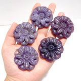 Beautiful Unicorn Stone Flower Carving Wholesale - Wholesale Crystals