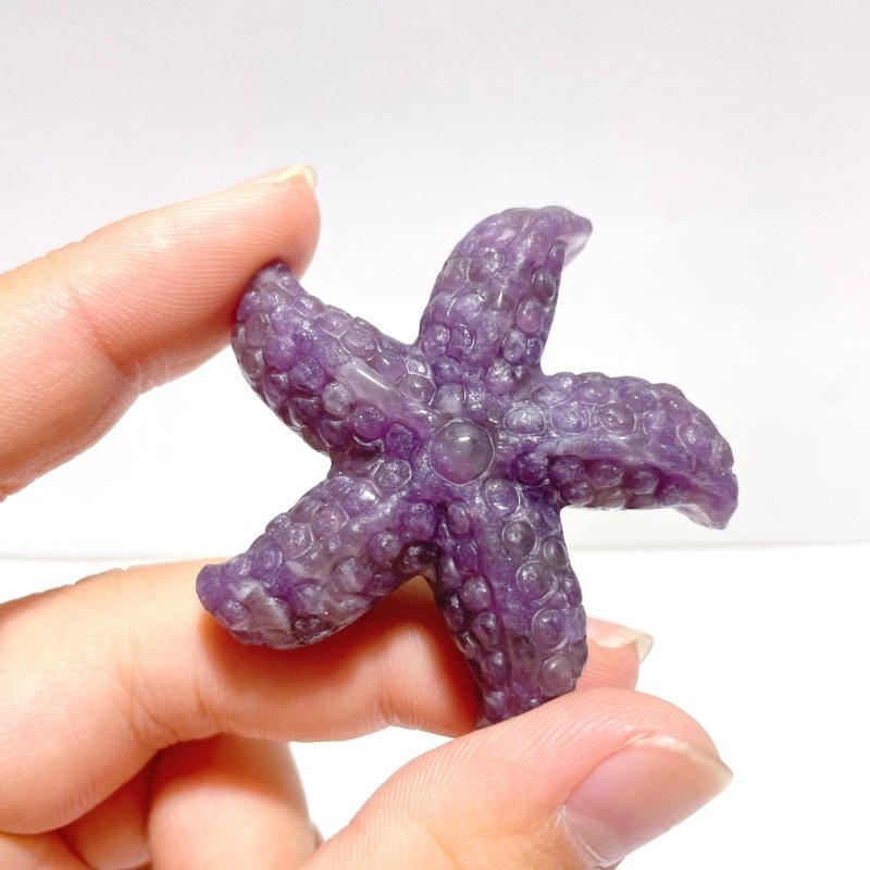 Beautiful Unicorn Stone Starfish Carving Wholesale - Wholesale Crystals
