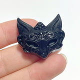 Black Obsidian Fox Face Carving Wholesale - Wholesale Crystals
