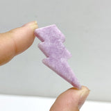 Black Obsidian & Lepidolite Lightning Carving Wholesale -Wholesale Crystals