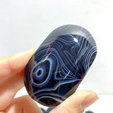 Black Stripe Agate Palm Wholesale - Wholesale Crystals