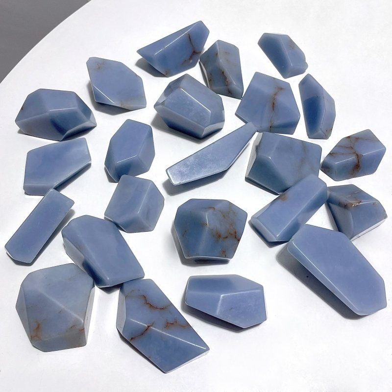 Blue Angelite Free Form Wholesale - Wholesale Crystals