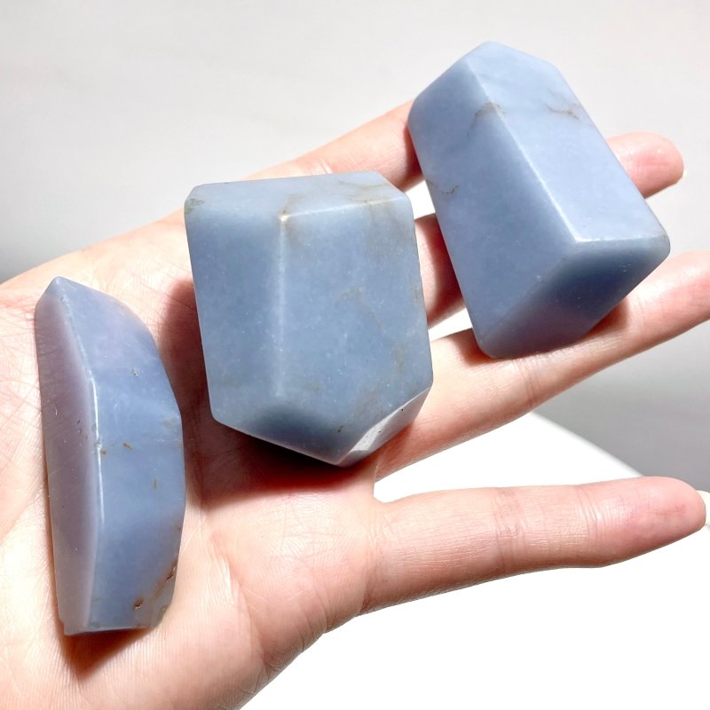 Blue Angelite Free Form Wholesale - Wholesale Crystals