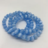 Blue Aura Selenite Crystal Bracelet Wholesale -Wholesale Crystals