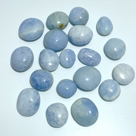 Blue Calcite Palm Wholesale 4.5 - 7cm/3 - 5cm - Wholesale Crystals