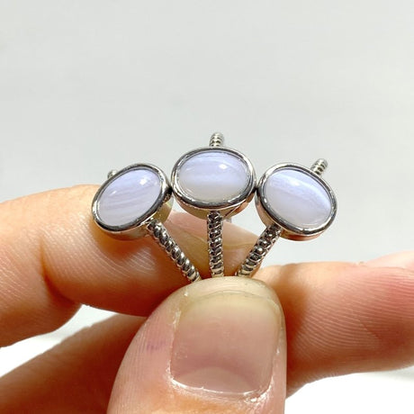 Blue Lace Agate Ring Wholesale - Wholesale Crystals