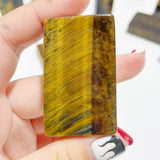 Blue Mixed Yellow Tiger Eye Cuboid Wholesale - Wholesale Crystals