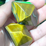 Blue&Yellow Tiger Eye Free Form Wholesale - Wholesale Crystals