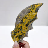 Bumble Bee Jasper Flying Dragon Wing With Stand - Wholesale Crystals