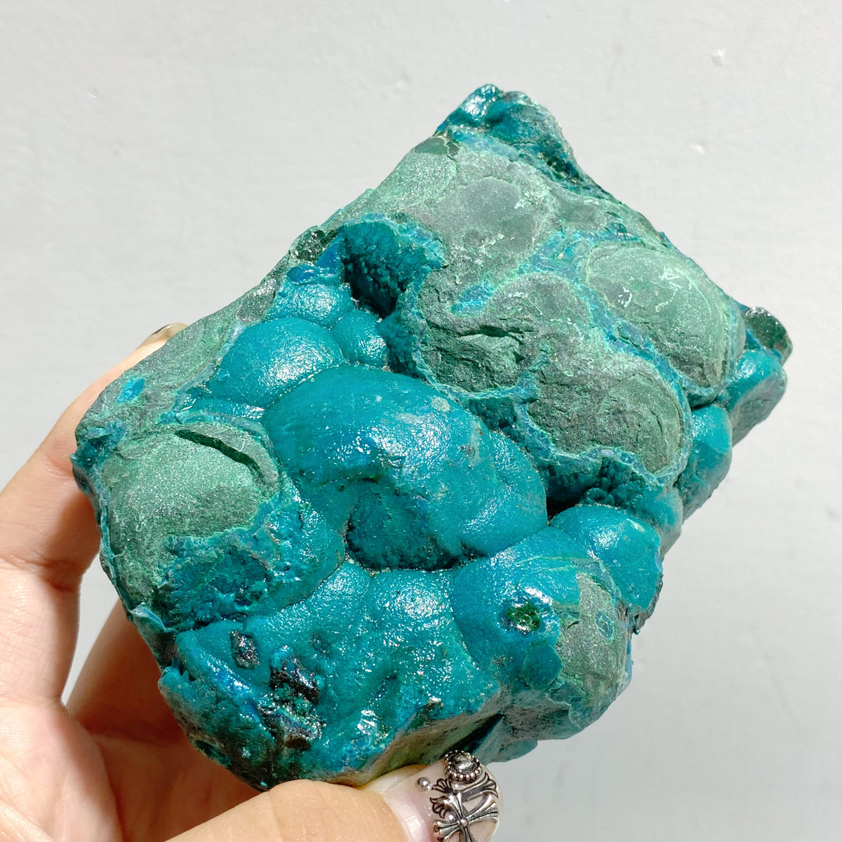 5 Pieces Chrysocolla Mixed Malachite Specimen