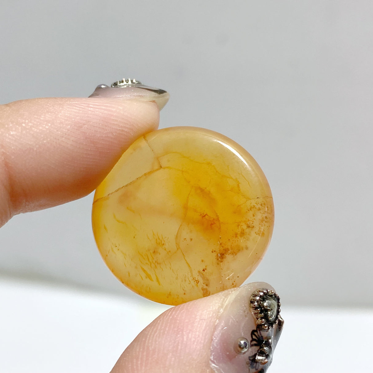 Carnelian Round Flat Cabochon Wholesale