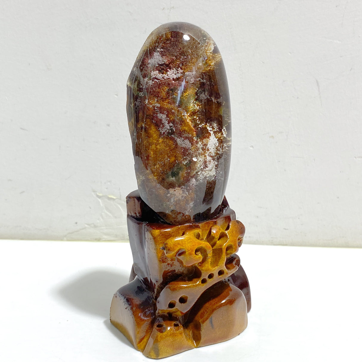 2 Pieces Beautiful Garden Quartz With Stand
