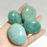 Normal Quality Amazonite Palm Stone Wholesale